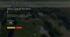 Desktop Screenshot of homesteadfarmresort.com